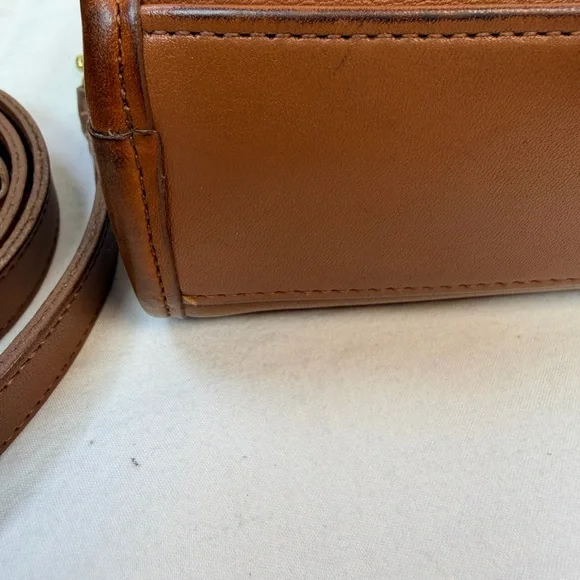 Coach Vintage Court Bag 9870 British Tan Original Hangtag Crossbody USA - Picture 12 of 16